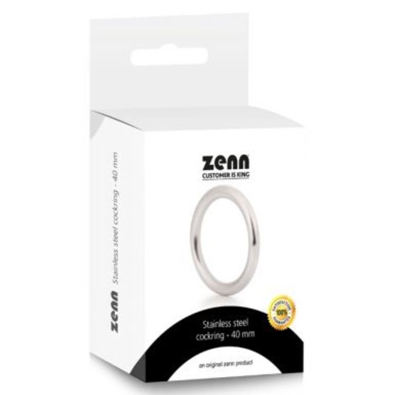 Zenn anello acciaio 40 mm