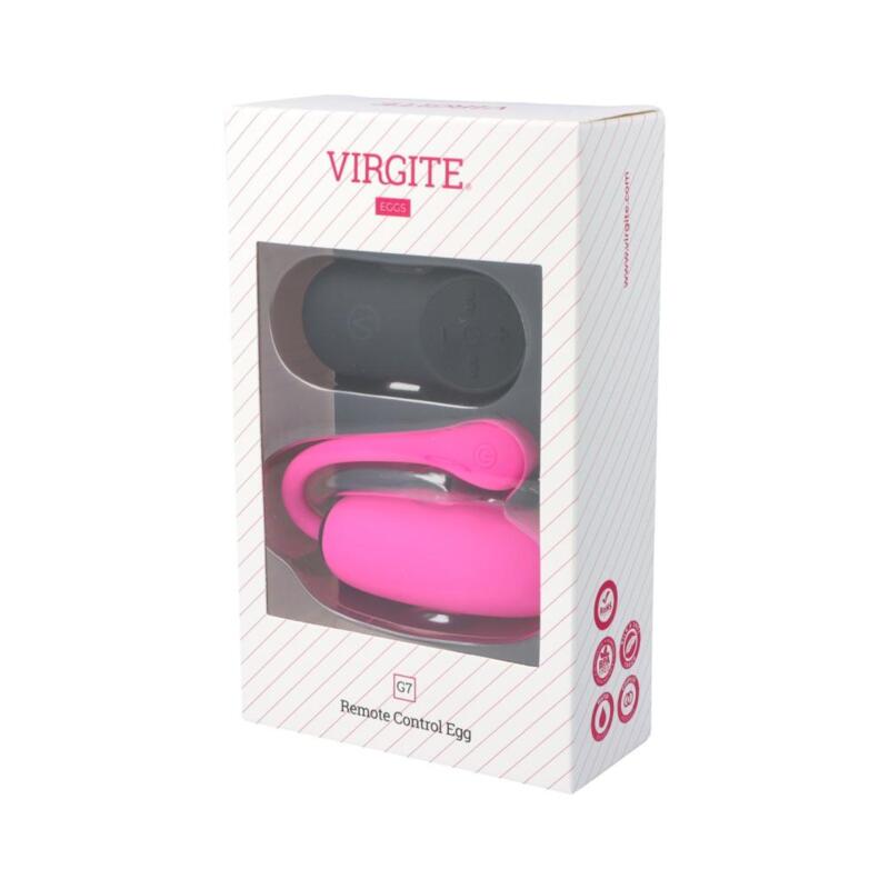 Virgite - Ovulo Ricaricabile con Controllo Remoto G7 - Rosa