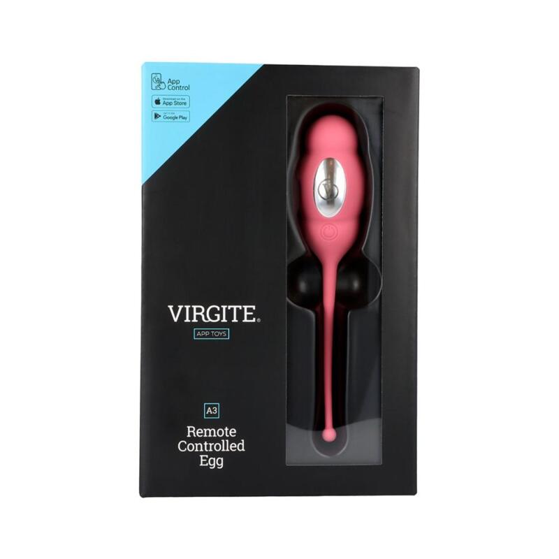 Virgite - App Control Ovulo Vibrante A3 con App - Rosa